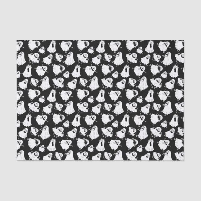Goofy Ghosts Tissue Paper (Front)
