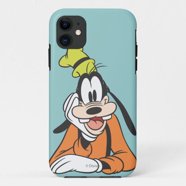 Goofy | Hand on Chin Case-Mate iPhone Case (Back)