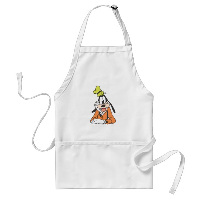 Goofy | Hand on Chin Standard Apron (Front)
