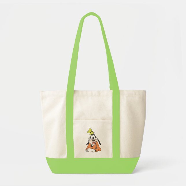 Goofy | Hand on Chin Tote Bag (Front)