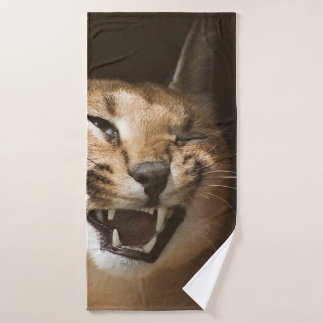 Goofy Lynx (Serviette de bain)