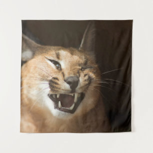 Goofy Lynx Tapestry