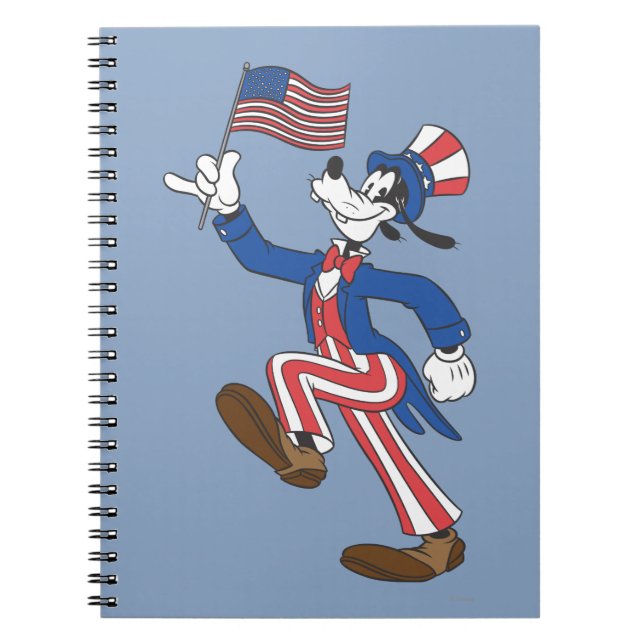 Goofy | Patriotic Notebook (Front)