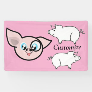 Goofy Pig Smiling Thunder_Cove Banner