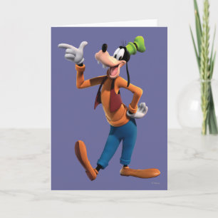 Goofy   Pointing Card