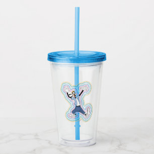 Goofy Retro Radiant Street Style Graphic Acrylic Tumbler