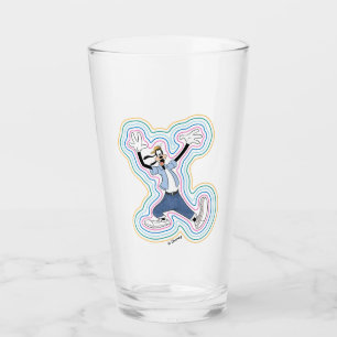 Goofy Retro Radiant Street Style Graphic Glass