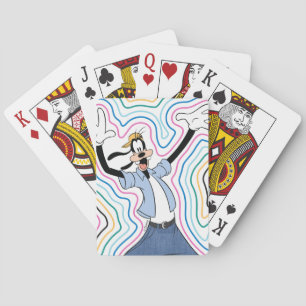 Goofy Retro Radiant Street Style Graphic Playing Cards