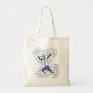 Goofy Retro Radiant Street Style Graphic Tote Bag