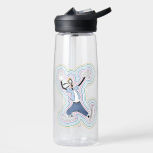 Goofy Retro Radiant Street Style Graphic Water Bottle