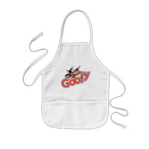 Goofy Retro Star Power Graphic Kids Apron