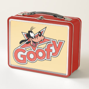 Goofy Retro Star Power Graphic Metal Lunch Box