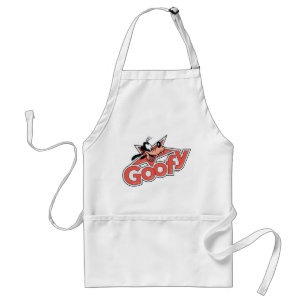 Goofy Retro Star Power Graphic Standard Apron