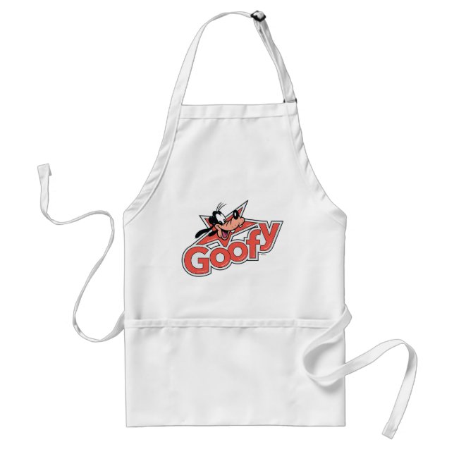 Goofy Retro Star Power Graphic Standard Apron (Front)
