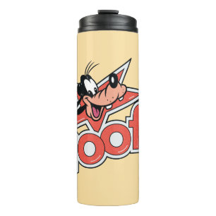 Goofy Retro Star Power Graphic Thermal Tumbler