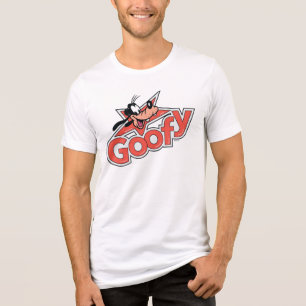Goofy Retro Star Power Graphic Tri-Blend Shirt