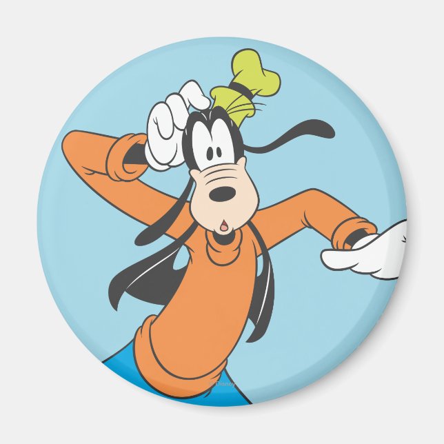 Goofy | Scratching Head Magnet (Front)