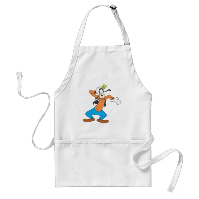 Goofy | Scratching Head Standard Apron (Front)