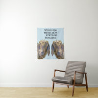 Goofy Sheep Face Twins quotes Farm Animal Art