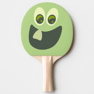 Goofy Tooth Grin Ping Pong Paddle