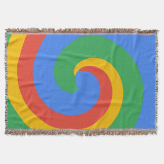 Google Brand Throw Blanket