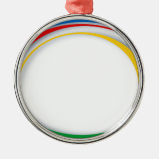 Google colours metal ornament