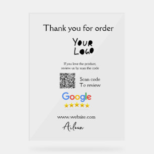 Google examen logo entreprise site Web scanner cod