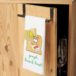 Google French Toast Kitchen Hand Towel