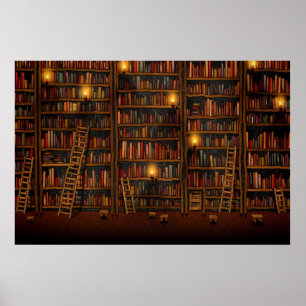 Google Library Poster