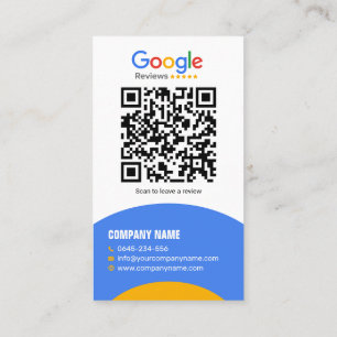 Google Review Card For any businesses