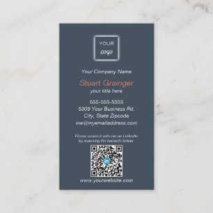 Google Review - Carte de visite - Linkedin QR Link