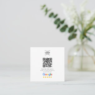 Google Review QR Code Business Review  Discount Card