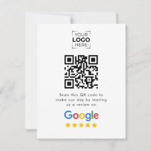 Google Review QR Code Business Review RSVP Card
