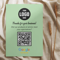 Google Review QR Code Cards | Business Enclosure