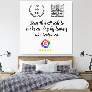 Google Reviews Tabletop Sign QR Code door Signs