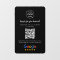 Google Reviews Window Cling | QR Code Vinyl Decal