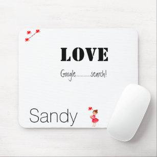 Google Search Love Hearts  Mouse Pad! Mouse Pad