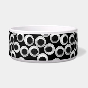 Googly eye pattern – black