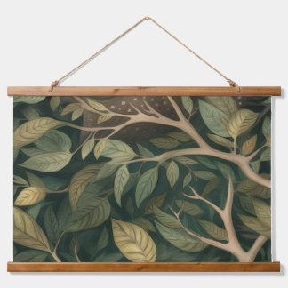 Googly Eyed Garden Botanical Hanging Tapestry