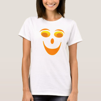 Googly Eyed OY  Women's Crew T-Shirt, White T-Shirt