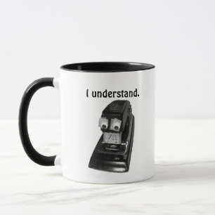 Googly-Eyed Stapler Mug