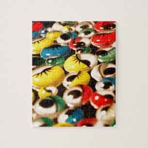 Googly eyes jigsaw puzzle