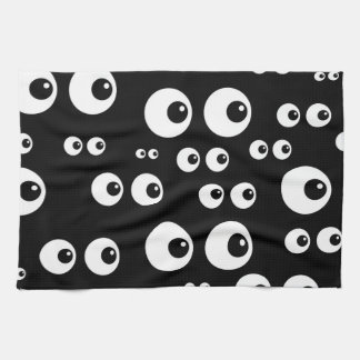 Googly Eyes Kitchen Towel