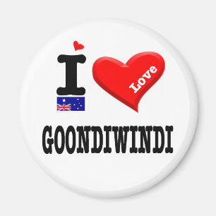 GOONDIWINDI - I Love Magnet