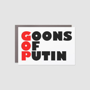 Goons Of Putin Car Magnet