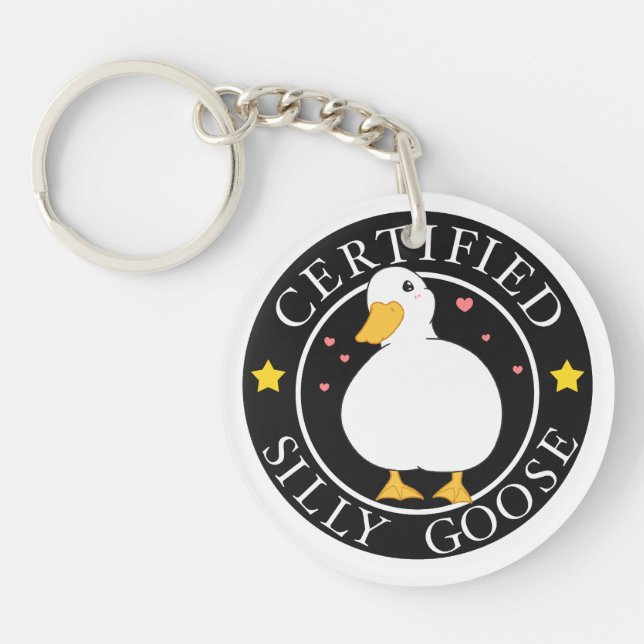 Goose Acrylic Keychain (Front)