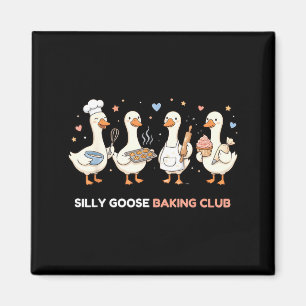 Goose Baking Club Funny Baker Mom Mama Pastry Chef Magnet