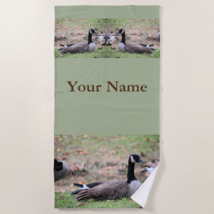 Goose  beach towel