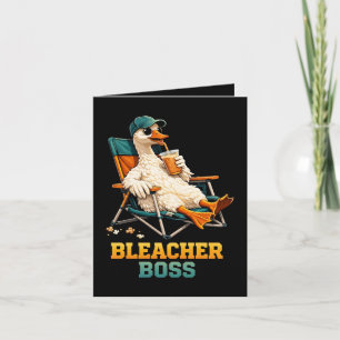 Goose Bleacher Boss Holiday Card