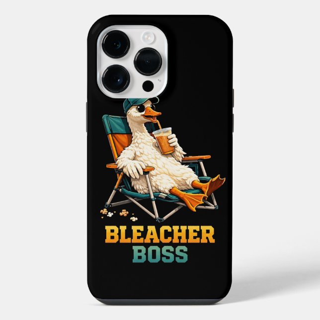 Goose Bleacher Boss iPhone Case (Back)